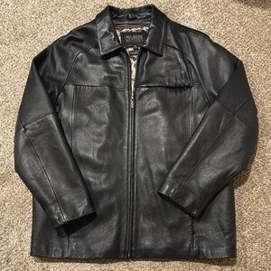 Wilsons Leather Black Jacket